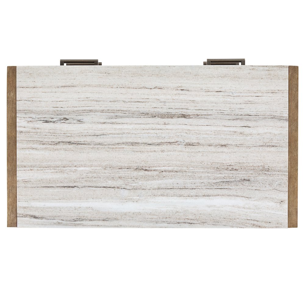 Plum Creek Sierra Brown Open Nightstand. Picture 6