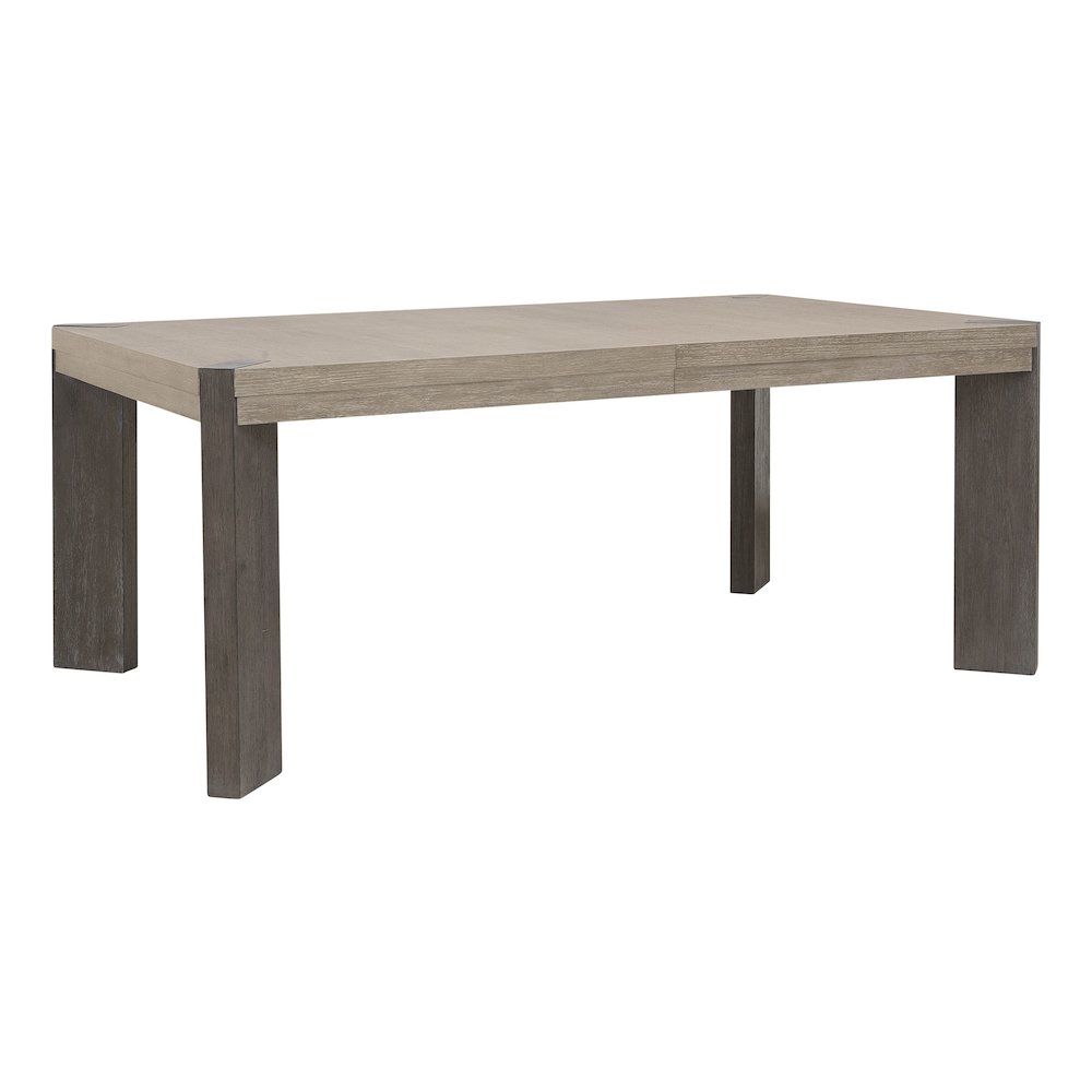 Pulaski Anderson Park Moose Trail And Frontier Brown Leg Dining Table. Picture 1