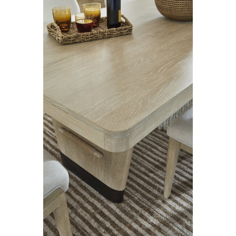 Sunset Cove Sanibel Brown Trestle Dining Table. Picture 6