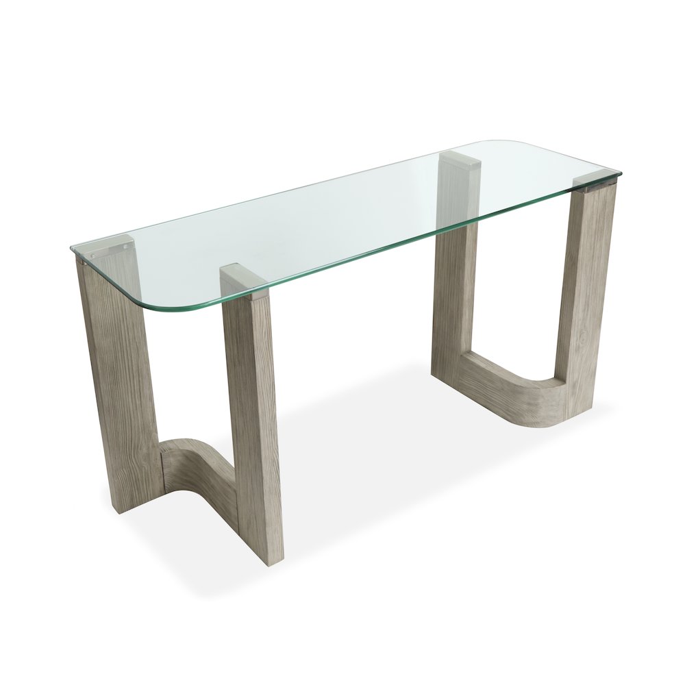 Bartlett Smokey Pine Rectangular Sofa Table. Picture 2
