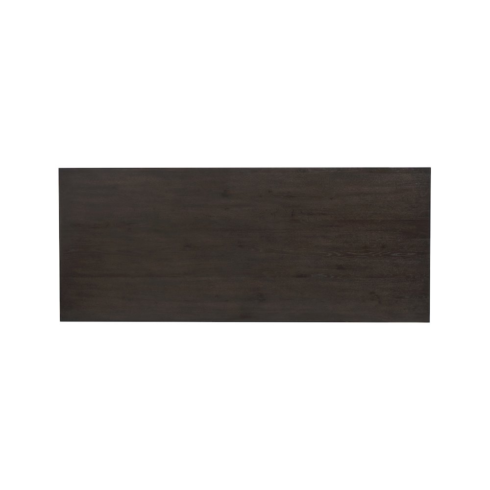 Tauren Coffee Bean Trestle Dining Table. Picture 4