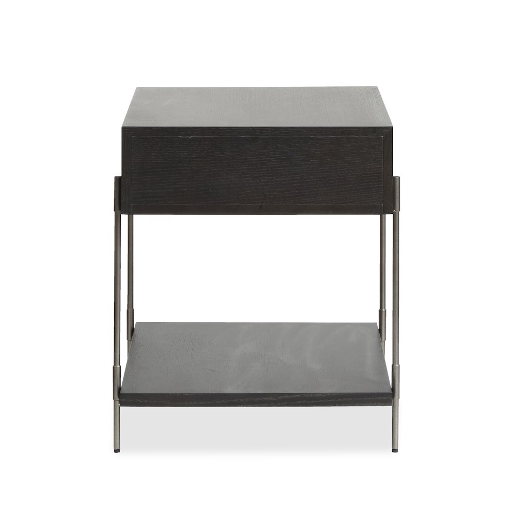 Spencer Dark Briarsmoke Rectangular End Table. Picture 3