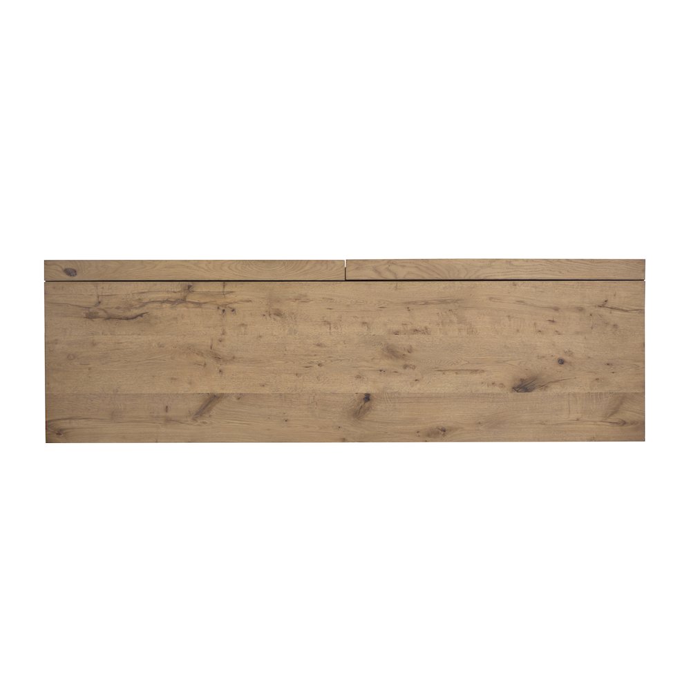 Davenport Rustic Caramel Double Drawer Dresser. Picture 5
