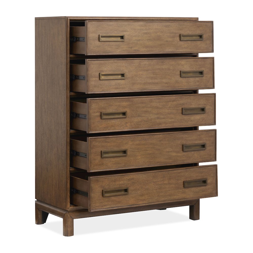 Ridgefield Russet Drawer Chest. Picture 4