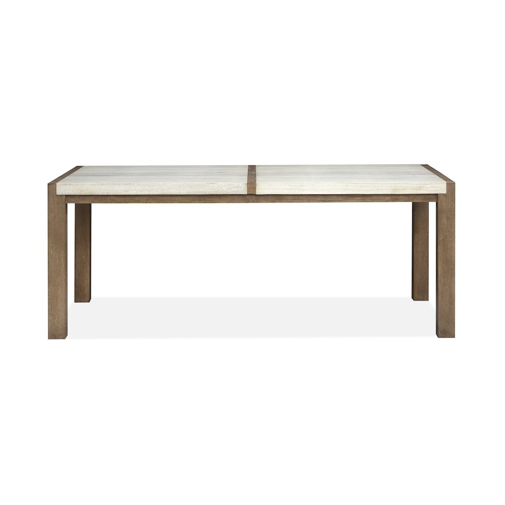 Plum Creek Sierra Brown Rectangular Dining Table. Picture 3