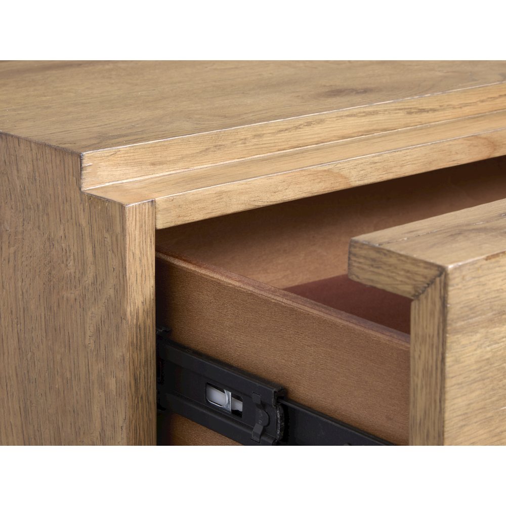 Davenport Rustic Caramel Drawer Chest. Picture 8