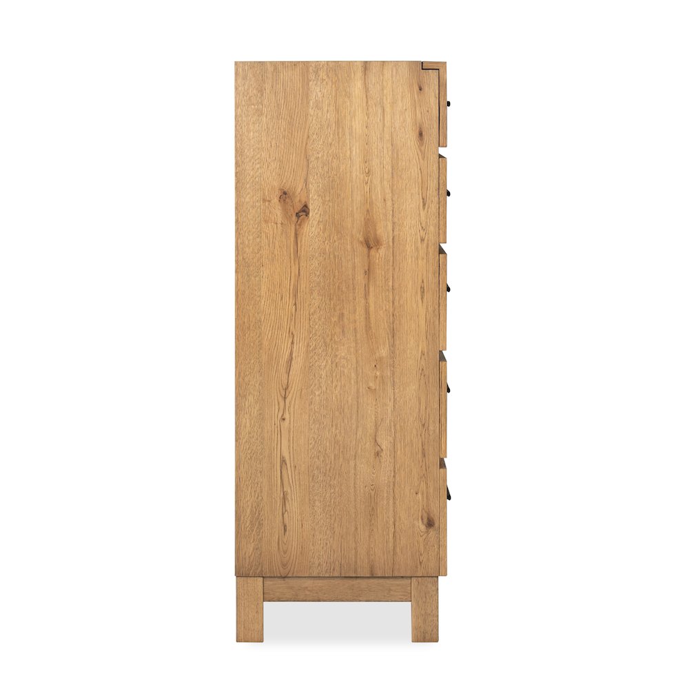 Davenport Rustic Caramel Drawer Chest. Picture 4