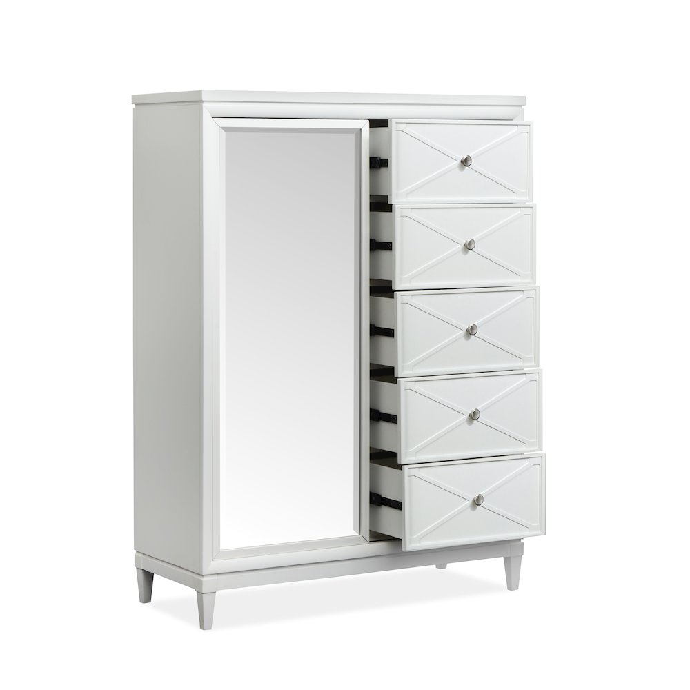 Springhouse Whisper White Door Chest. Picture 5