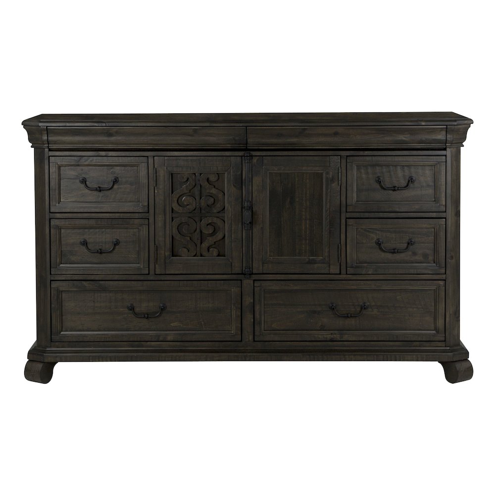 Bellamy Peppercorn Drawer Dresser. Picture 3