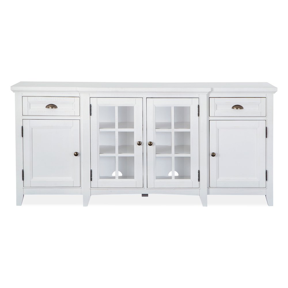 Heron Cove Chalk White 70" Console. Picture 2