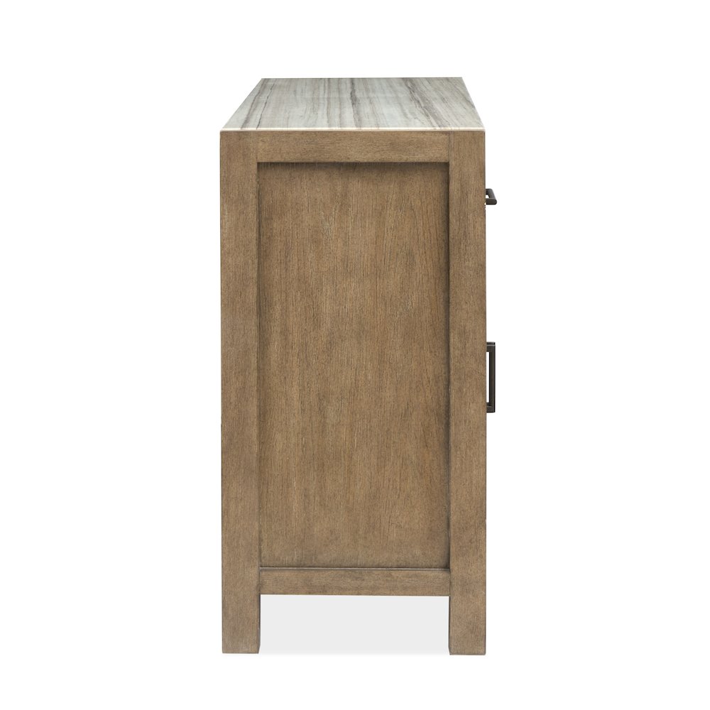 Plum Creek Sierra Brown Sideboard. Picture 3