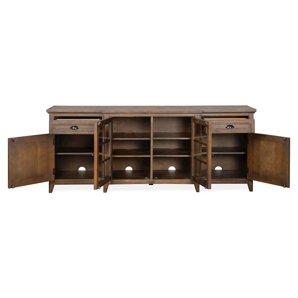 Bay Creek Toasted Nutmeg 80" Console. Picture 7