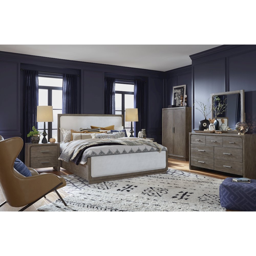 Westbourne Dark Umber Armoire. Picture 9