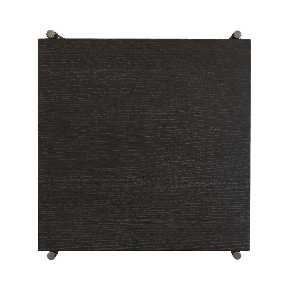 Spencer Dark Briarsmoke Rectangular Accent Table. Picture 5