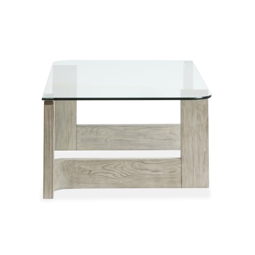 Bartlett Smokey Pine Rectangular Cocktail Table. Picture 4