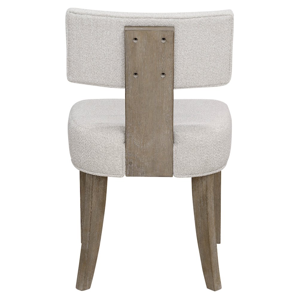 Pulaski Park Moose Trail And Frontier Brown Klismos Dining Chair Two Pack. Picture 4