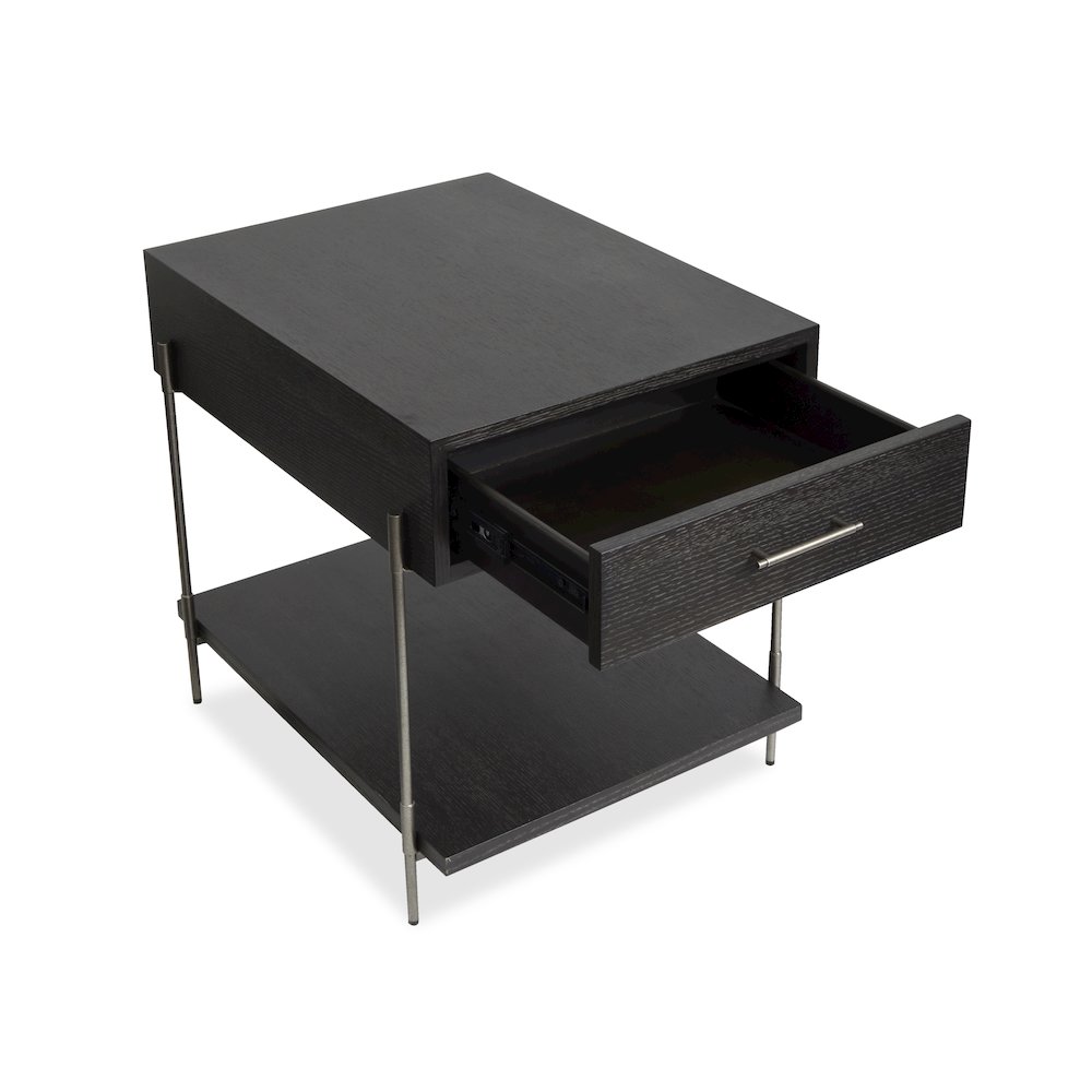 Spencer Dark Briarsmoke Rectangular End Table. Picture 7