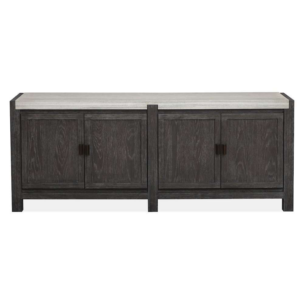 Plum Creek Ravenwood Black Door Console. Picture 2