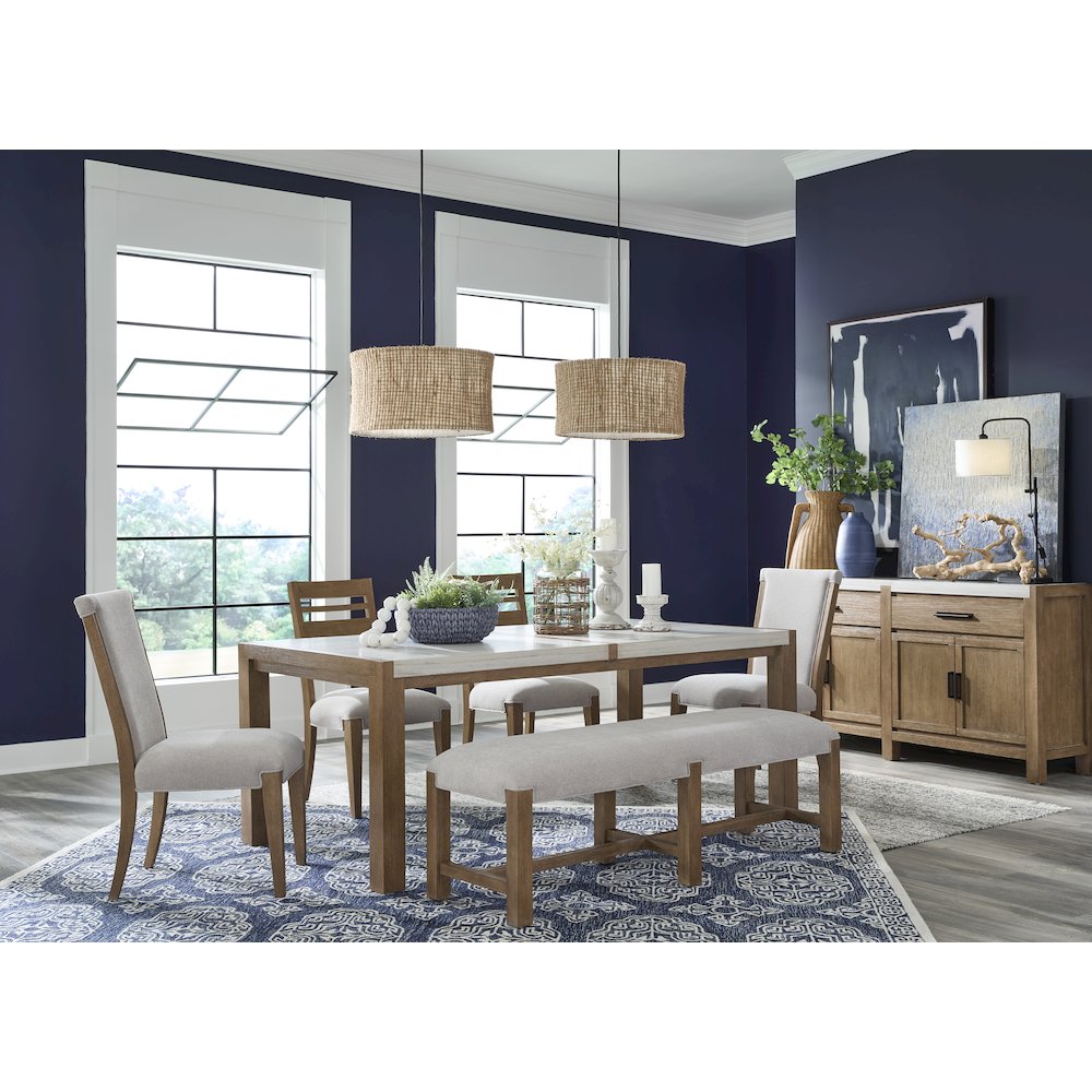 Plum Creek Sierra Brown Sideboard. Picture 9