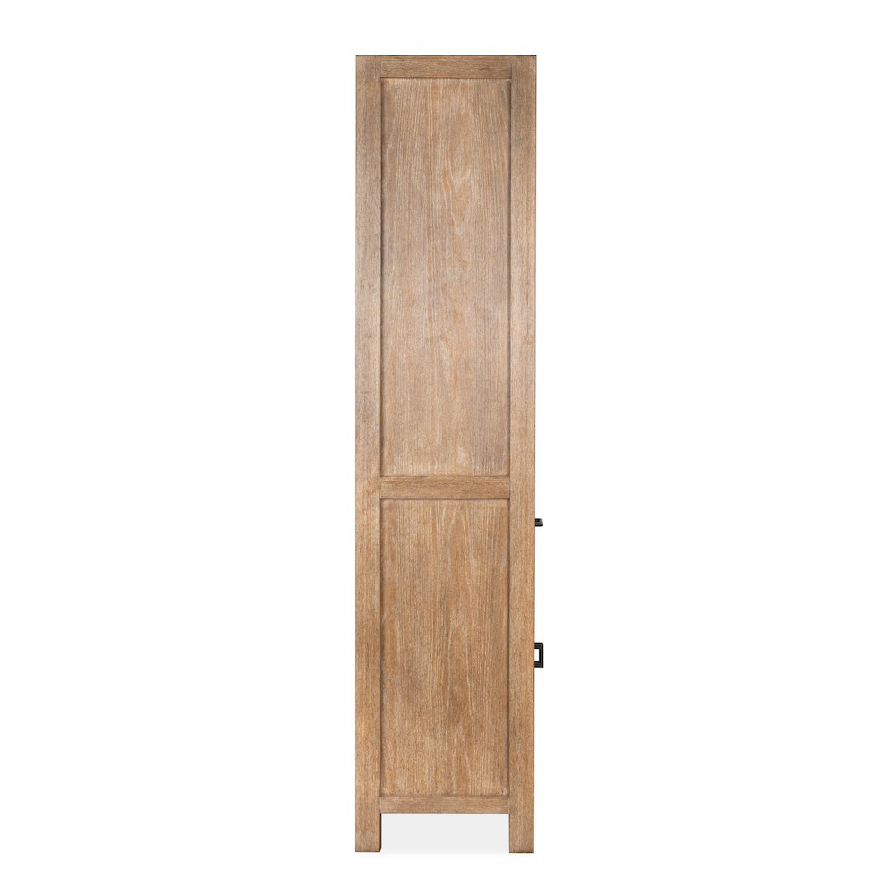 Plum Creek Sierra Brown Display Cabinet. Picture 2