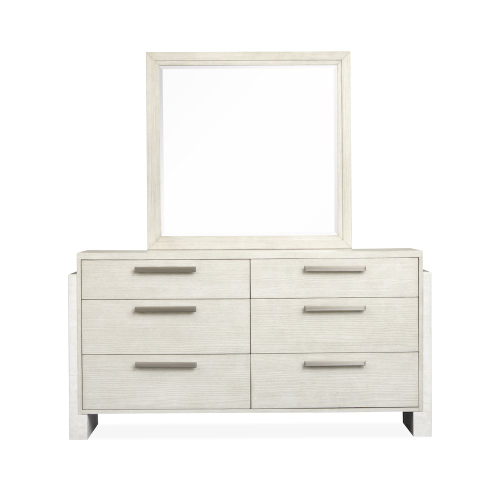 Lorelei Misty Cloud Dresser With Landscape Mirror. Picture 2
