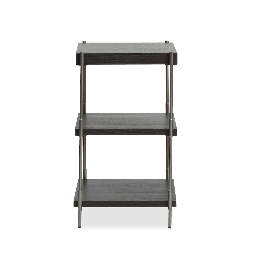 Spencer Dark Briarsmoke Rectangular Accent Table. Picture 3