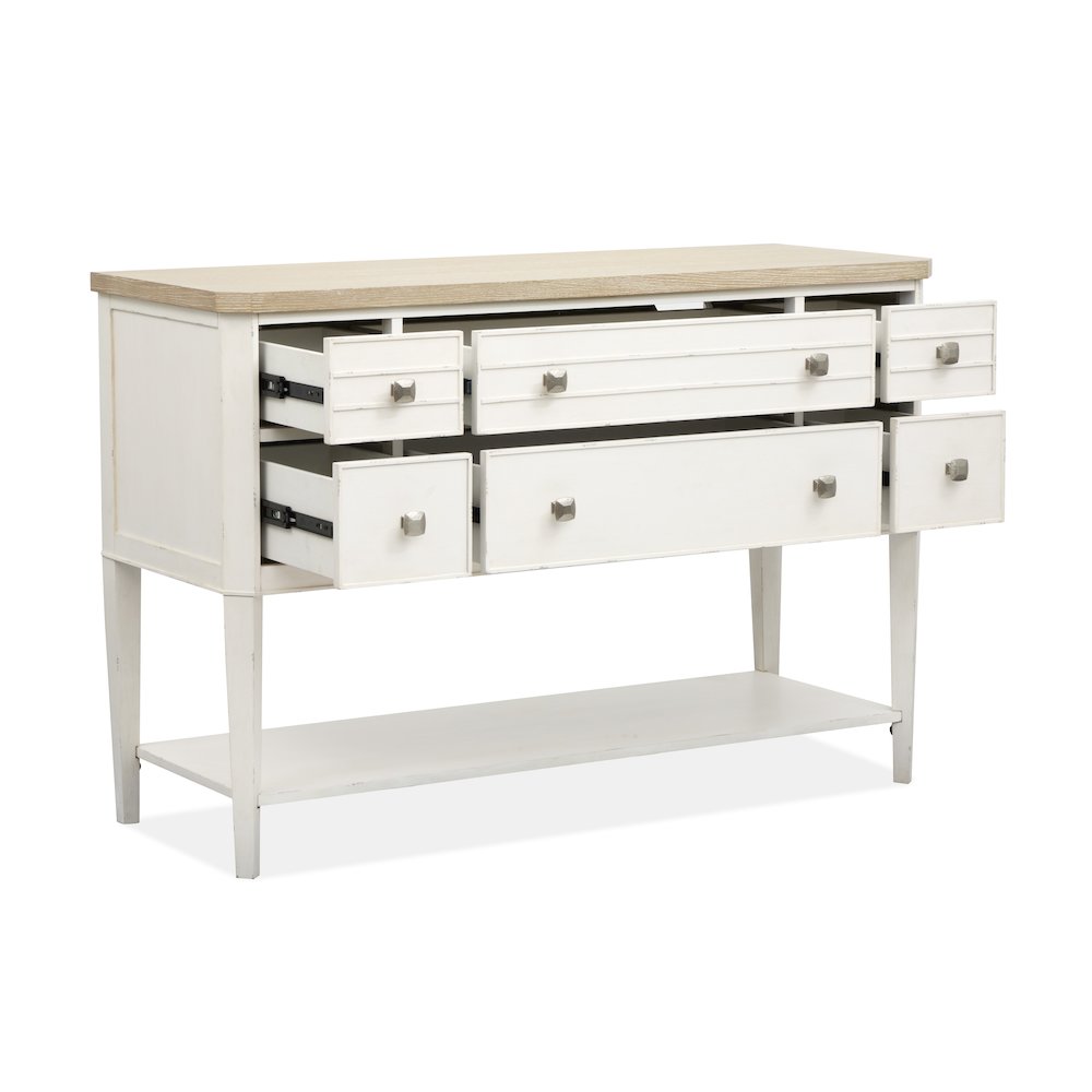 Echo Isles Sea Pearl And Driftwood Sideboard. Picture 6