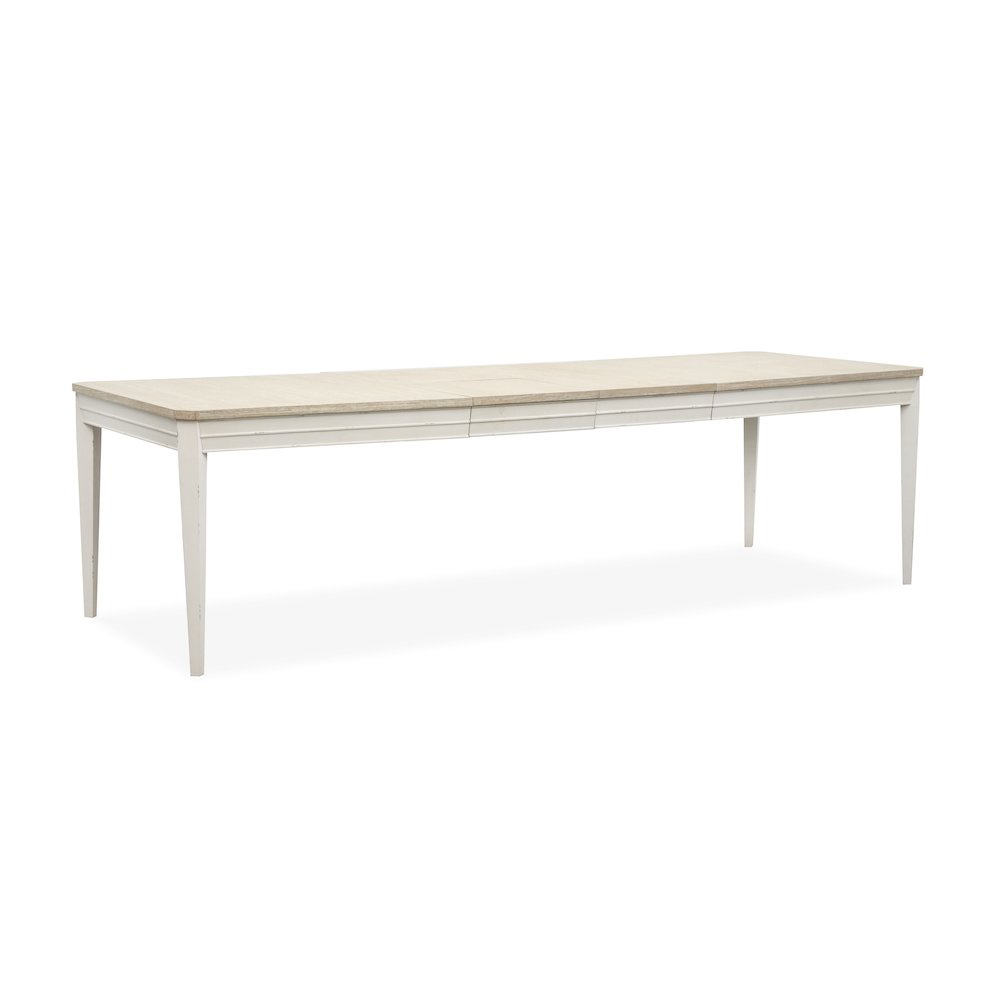 Echo Isles Sea Pearl And Driftwood Extendable Rectangular Dining Table. Picture 5