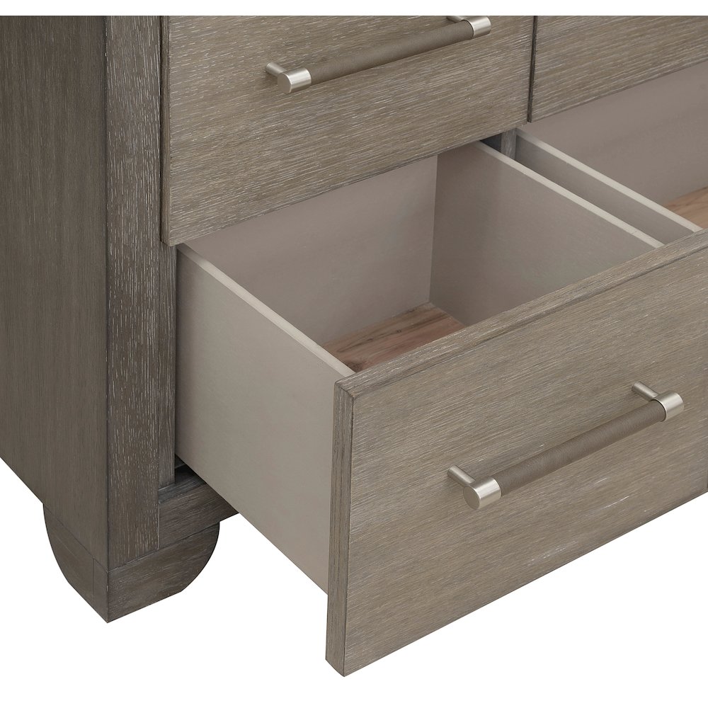 Pulaski Anderson Park Moose Trail And Frontier Brown 9 Drawer Dresser. Picture 9