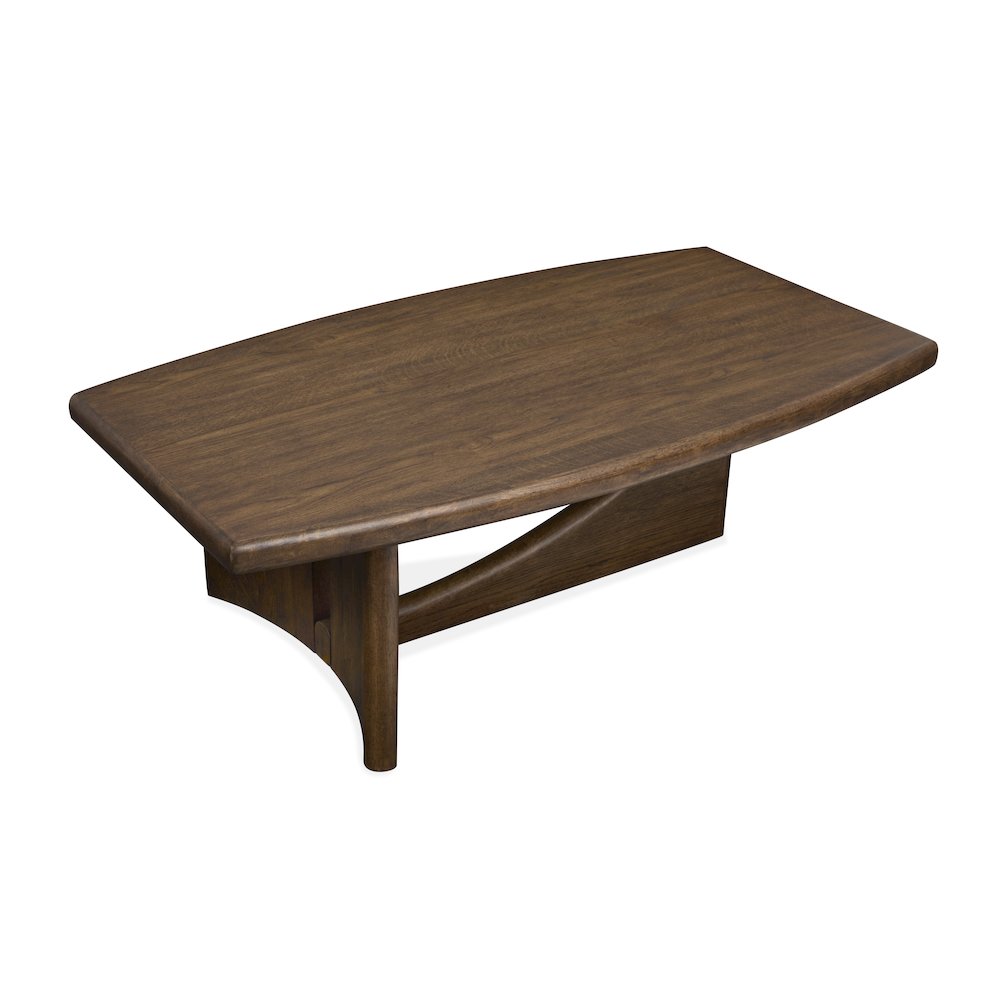 Phoebe Sienna Brown Rectangular Cocktail Table. Picture 3