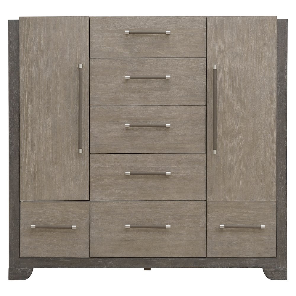 Pulaski Anderson Park Moose Trail And Frontier Brown 5 Drawer Master Chest. Picture 2