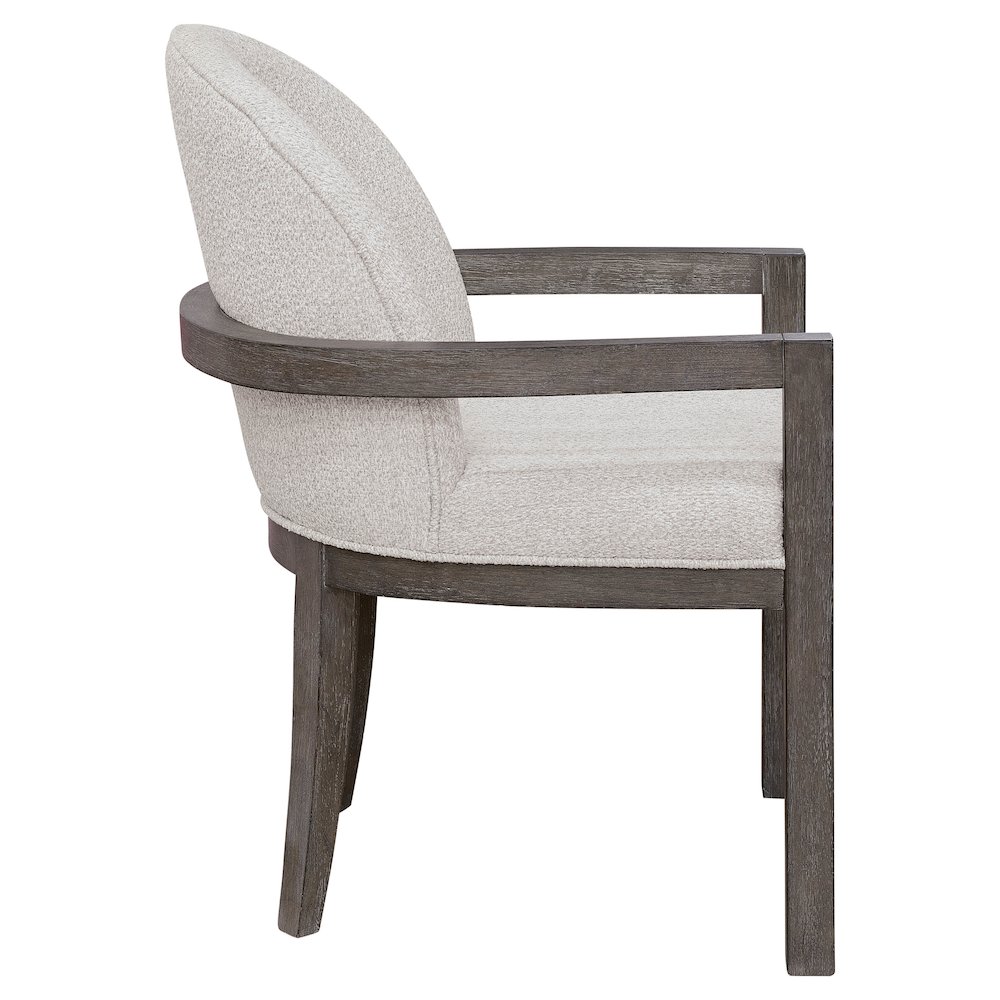 Pulaski Anderson Park Moose Trail And Frontier Brown Upholstered Host Chair. Picture 3