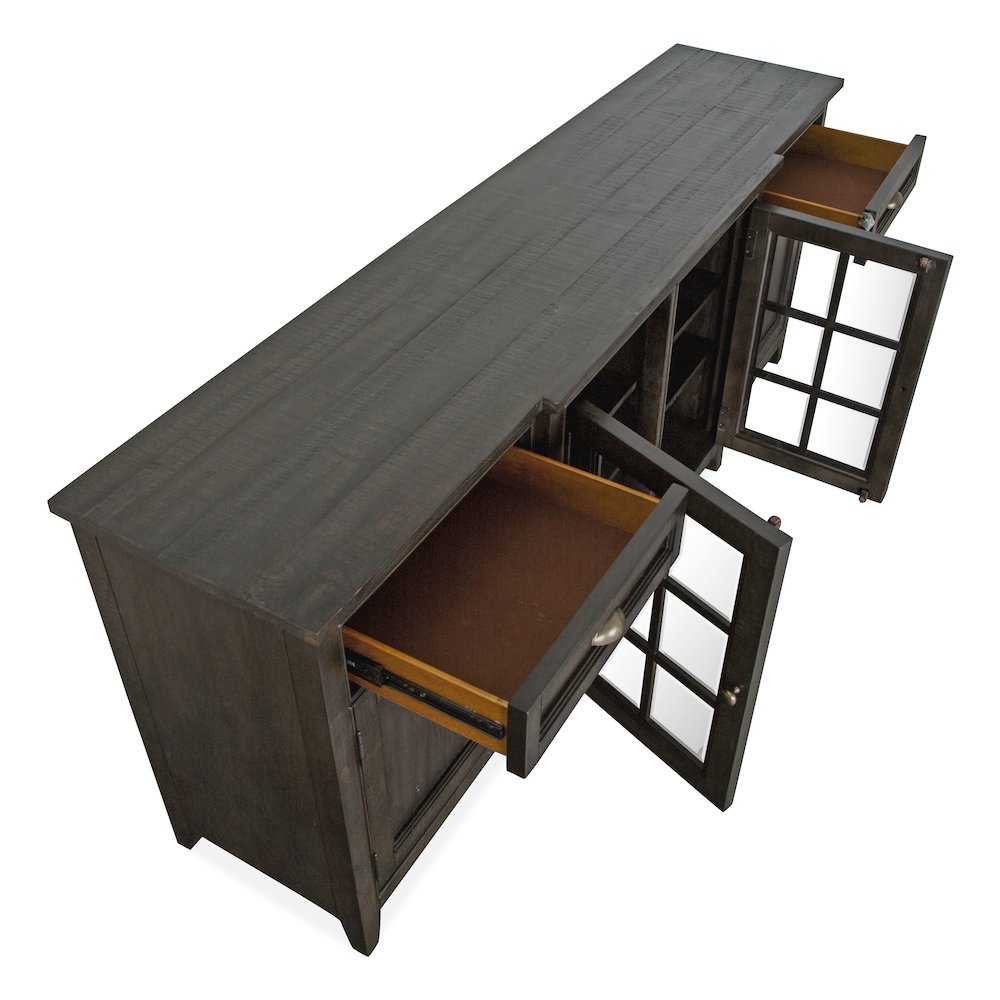 Westley Falls Graphite 80" Console. Picture 5