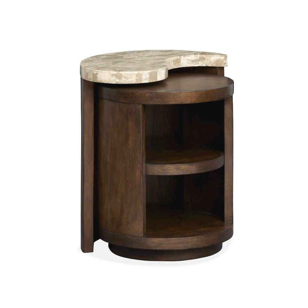 Mcpherson Burnt Umber Nesting End Table. Picture 1