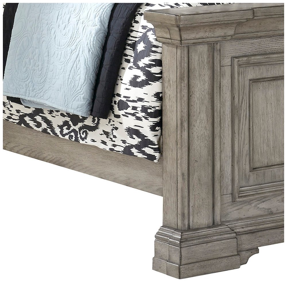 Pulaski Madison Ridge Heritage Taupe Queen Panel Bed. Picture 7