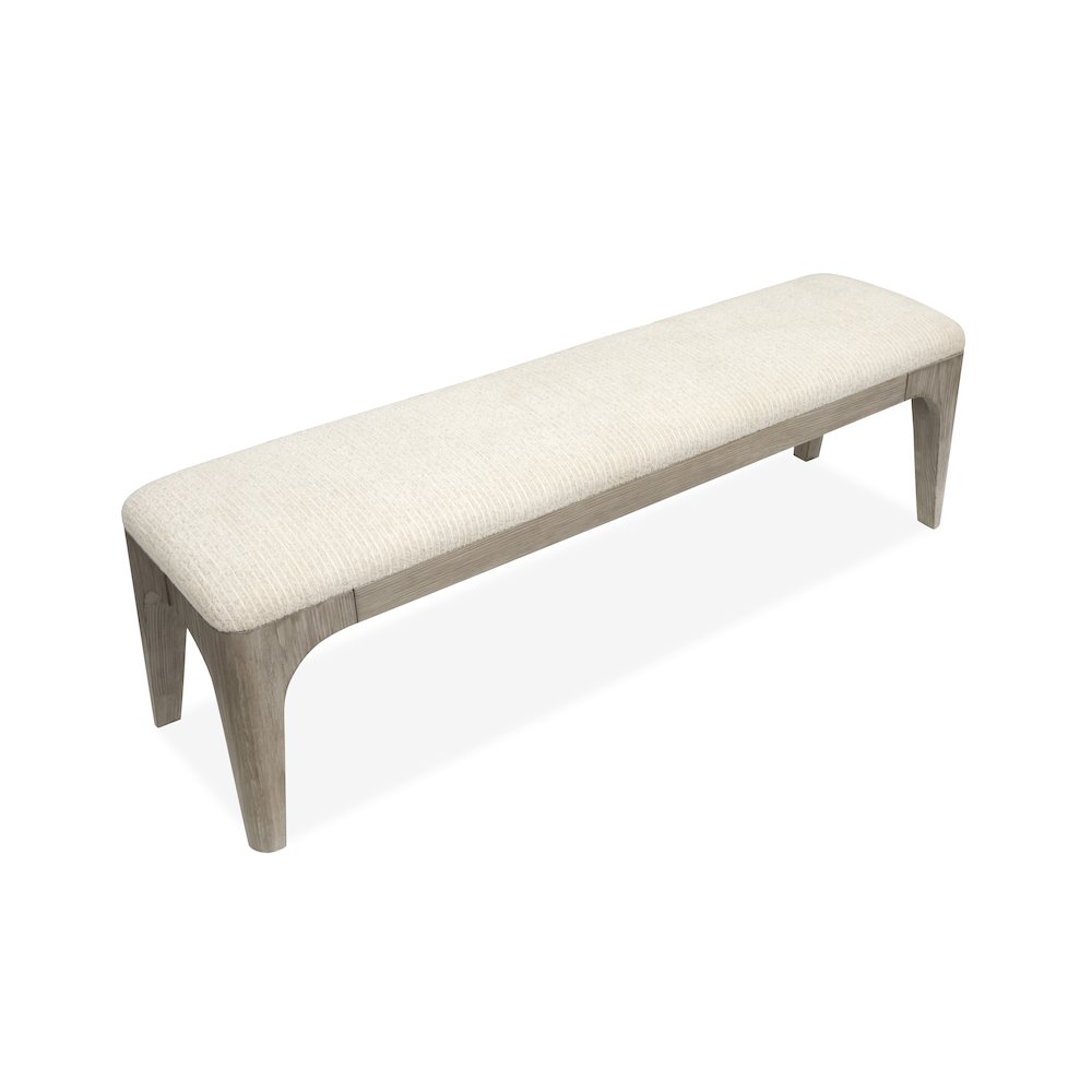 Braelyn Dorian Grey Long Bench. Picture 4