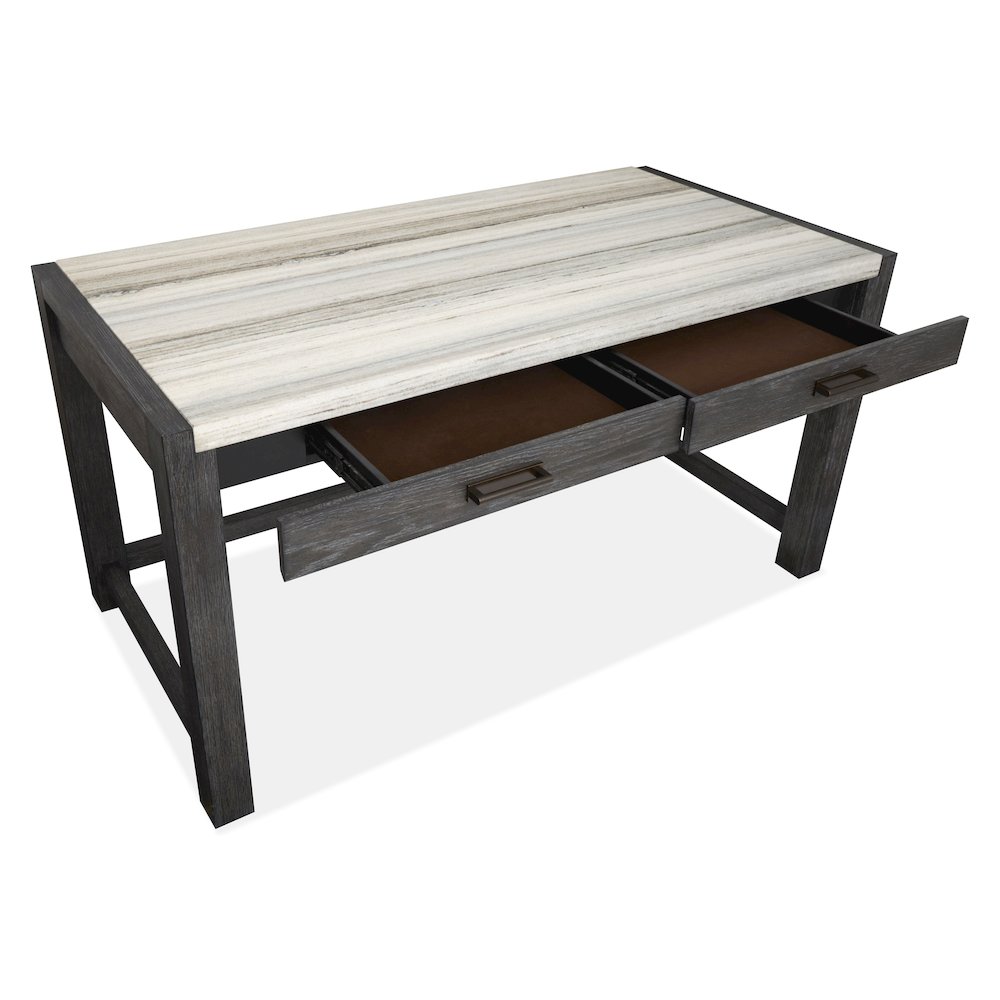 Plum Creek Ravenwood Black Writing Desk. Picture 5