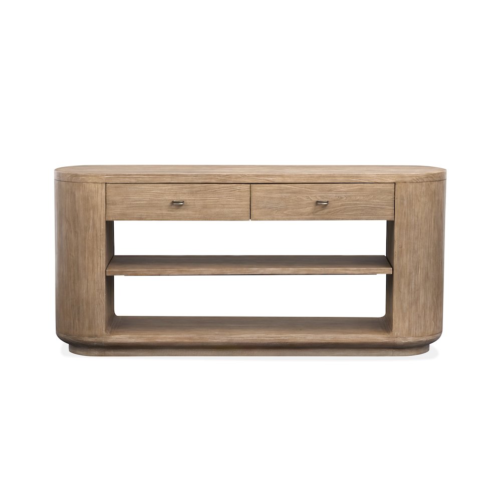 Sanford Chateau Brown Console Sofa Table. Picture 7