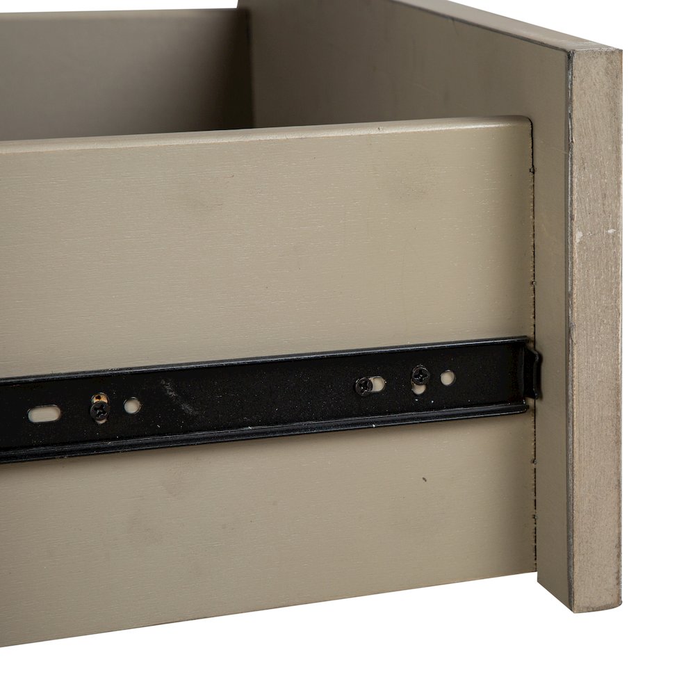 Conrad Stone Harbor Grey Rectangular Sofa Table. Picture 8