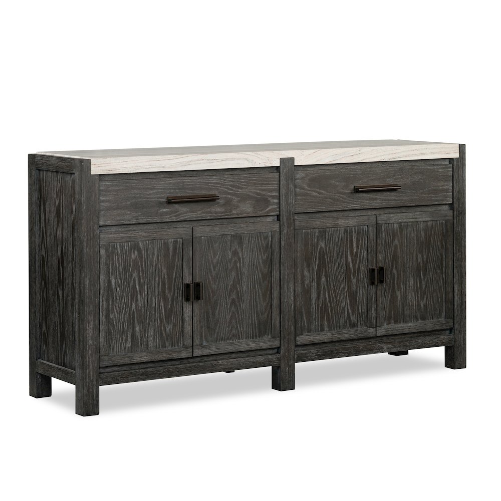 Plum Creek Ravenwood Black Sideboard. Picture 1