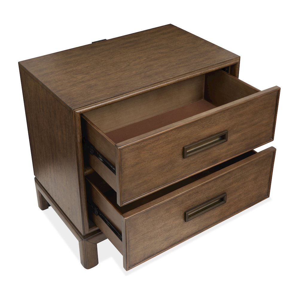 Ridgefield Russet Drawer Nightstand. Picture 5