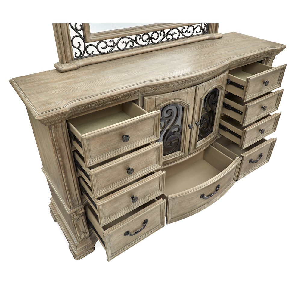 Marisol Fawn Drawer Dresser. Picture 2