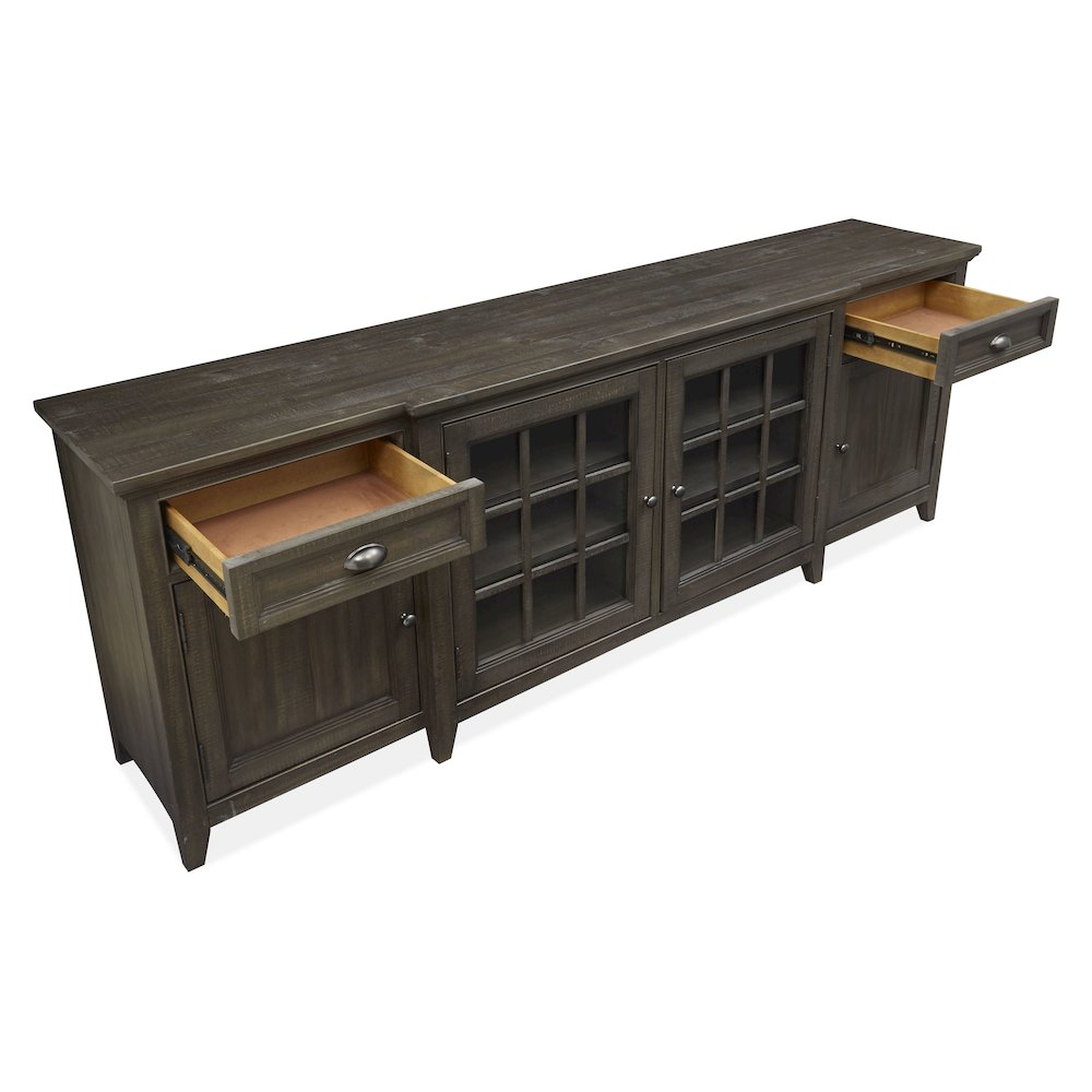 Westley Falls Graphite 90" Console. Picture 5
