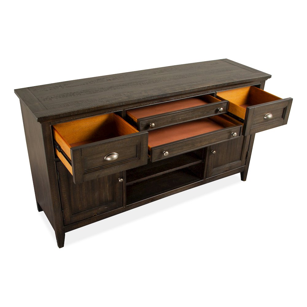 Westley Falls Graphite Buffet. Picture 5