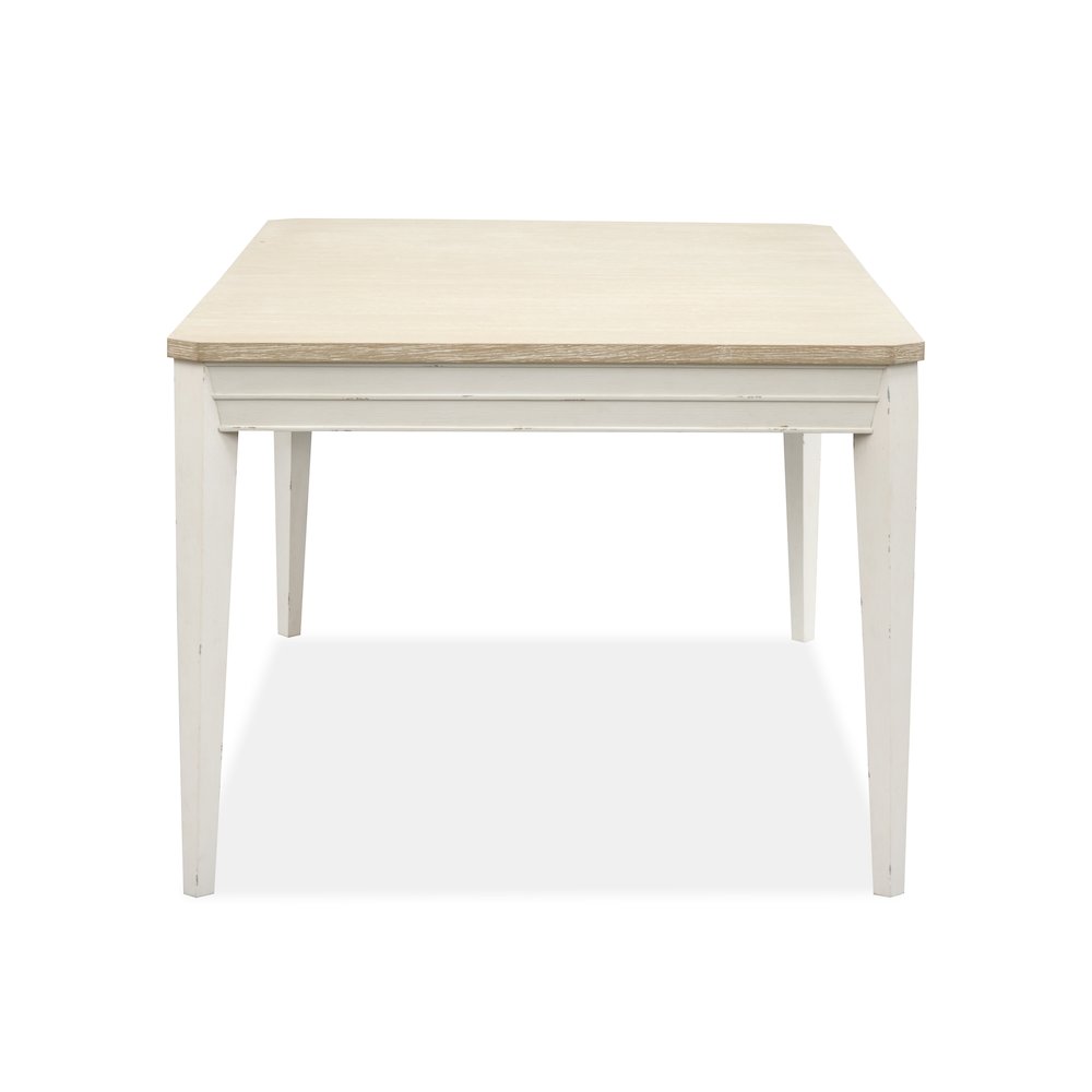 Echo Isles Sea Pearl And Driftwood Extendable Rectangular Dining Table. Picture 2