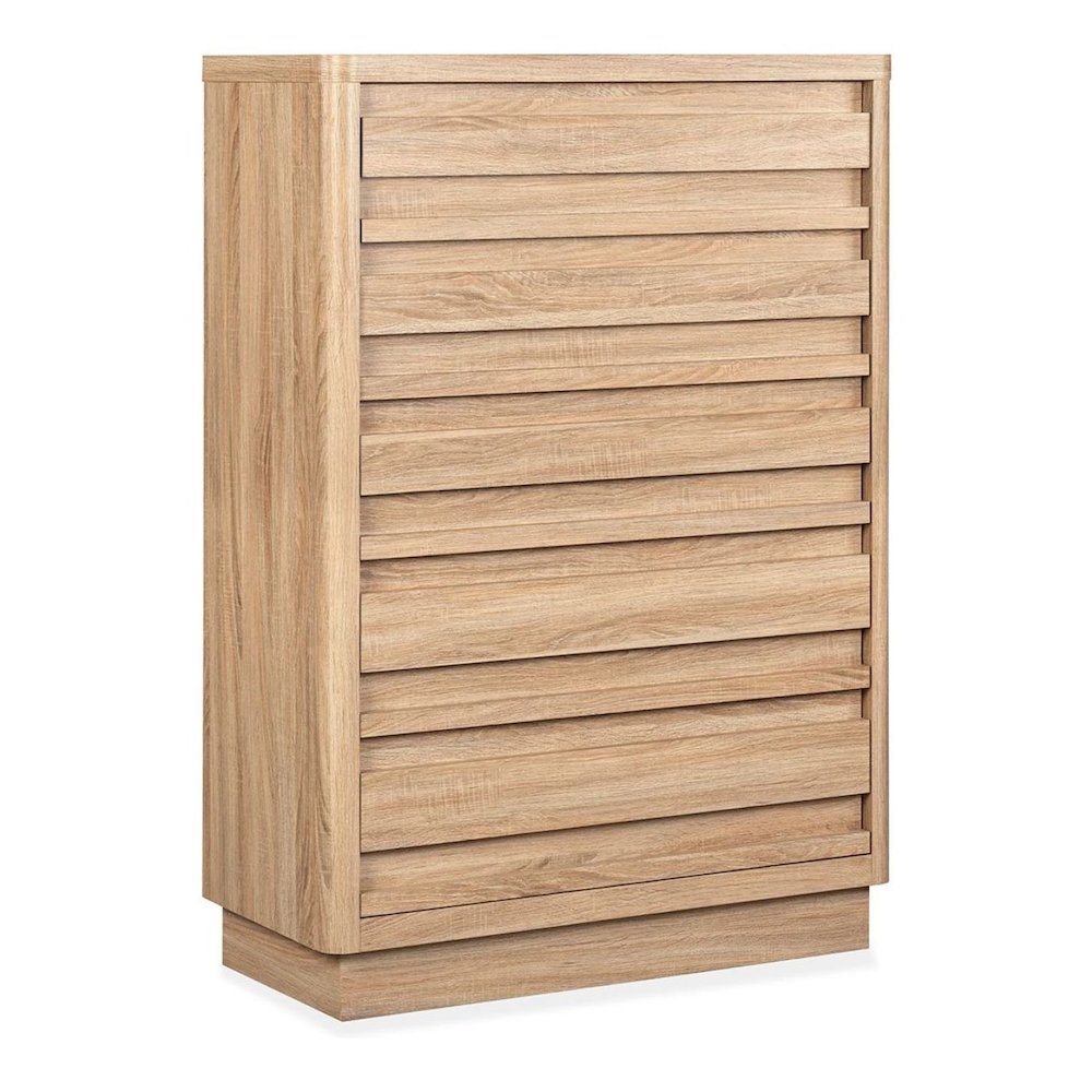 Brentwood Heights Provincial Brown Drawer Chest. Picture 1