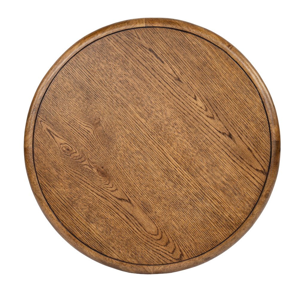 Tanner Tawny Brown Round End Table. Picture 7