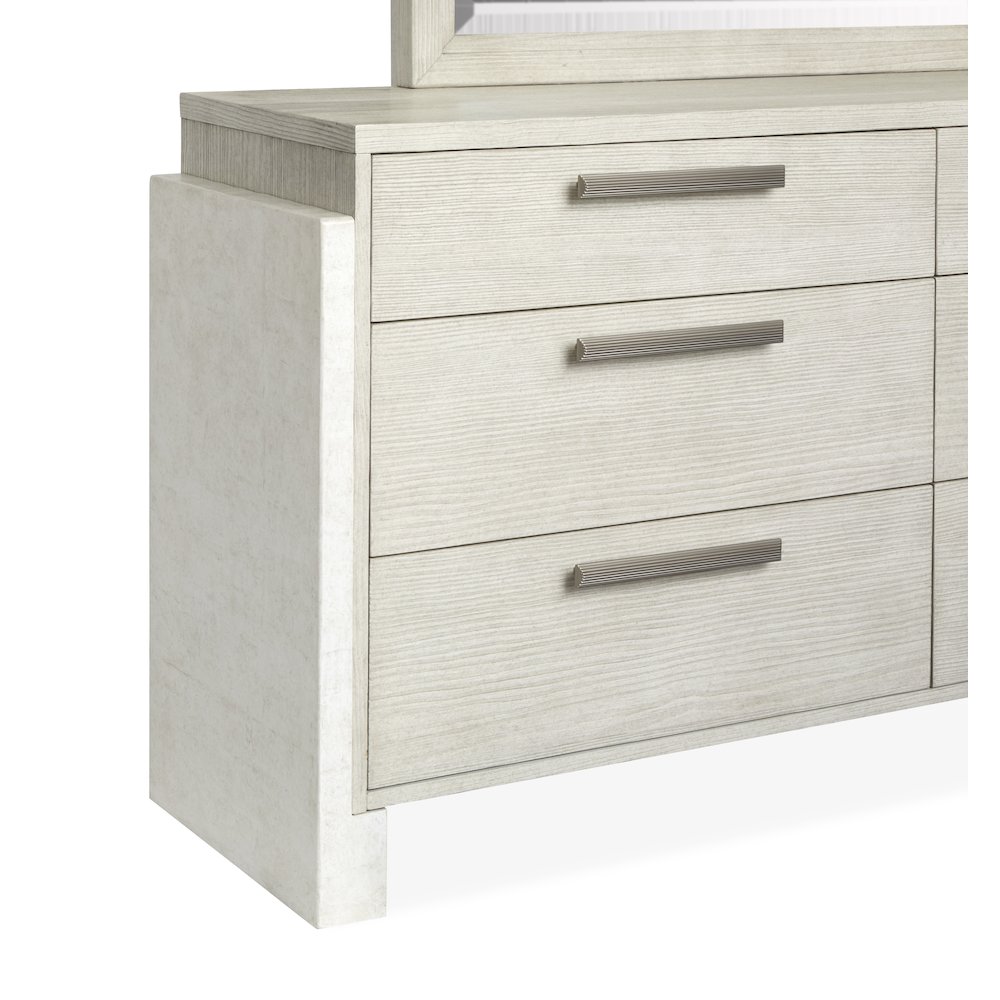 Lorelei Misty Cloud Double Drawer Dresser. Picture 5
