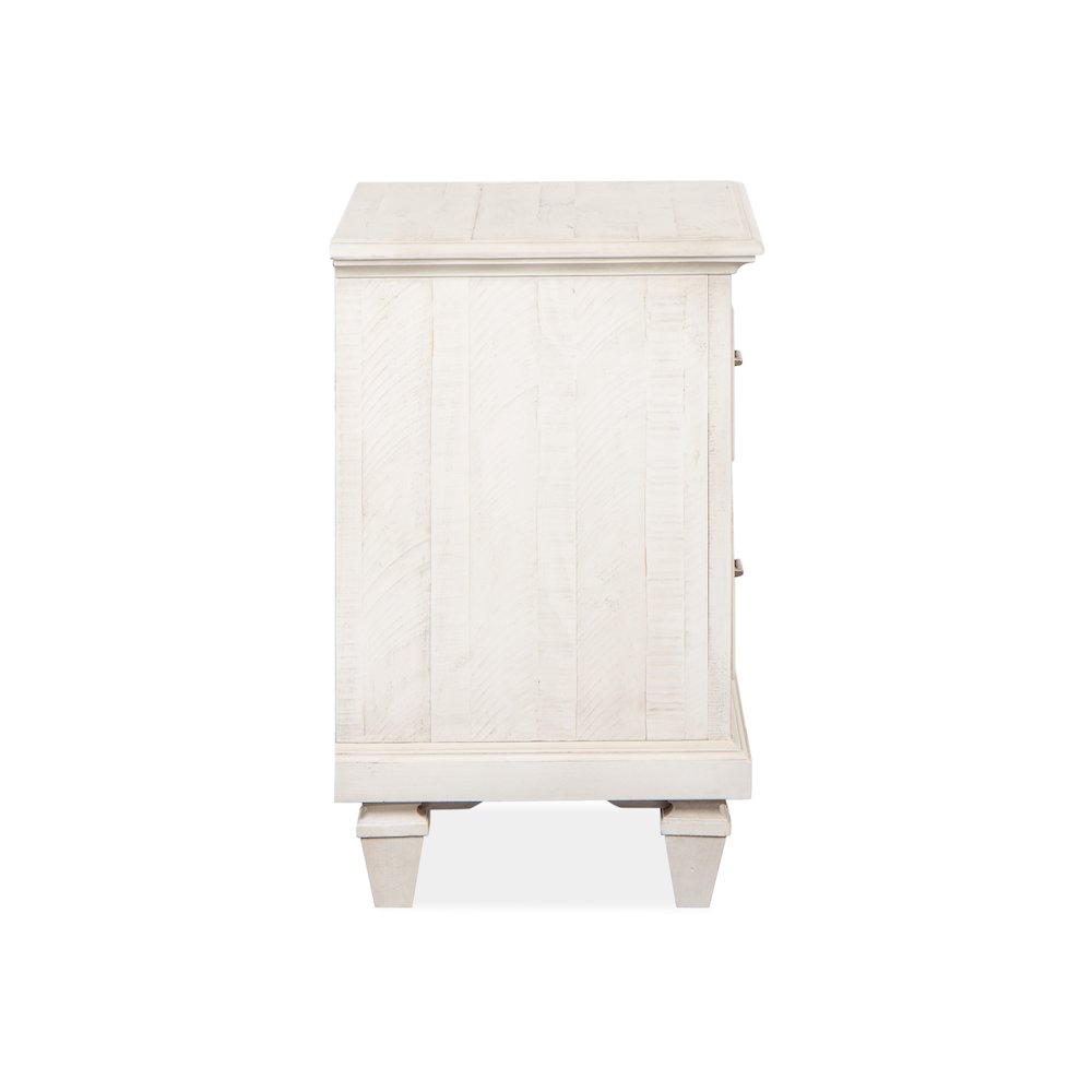 Newport Alabaster Drawer Nightstand. Picture 3
