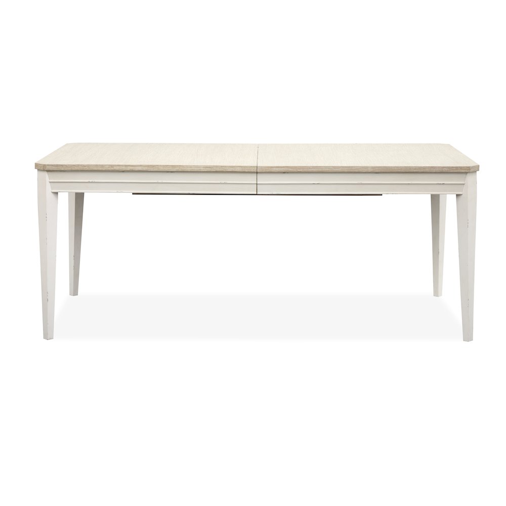 Echo Isles Sea Pearl And Driftwood Extendable Rectangular Dining Table. Picture 3
